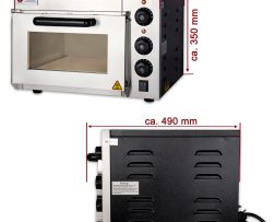 Pizzaugn enkel 2500 W - Bild 4